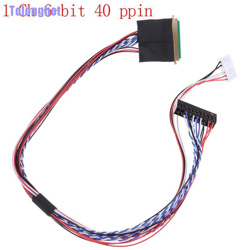 Tolonghot> I-PEX 20453-20455 30pin 1ch 6 bit LVDS Cable spacing LCD/LED Panel Display