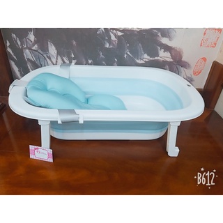 Chậu tắm gập gọn HANBEI cho bé (TẶNG KÈM PHAO TẮM)