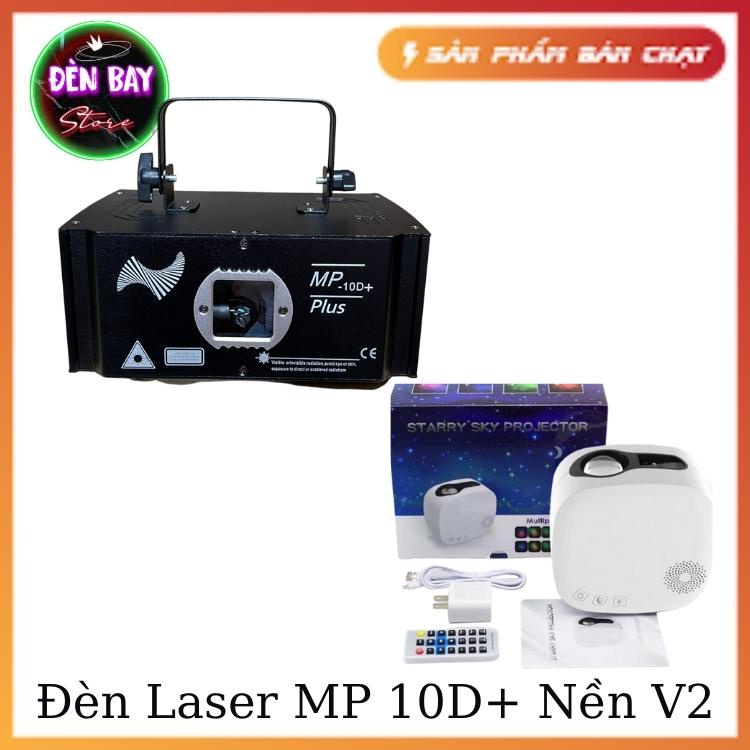 Đèn Laser MP 10D+ Plus Dùng Cho Phòng Karaoke Phòng Bay Phòng Ngủ Đèn Con Vịt Cao Cấp