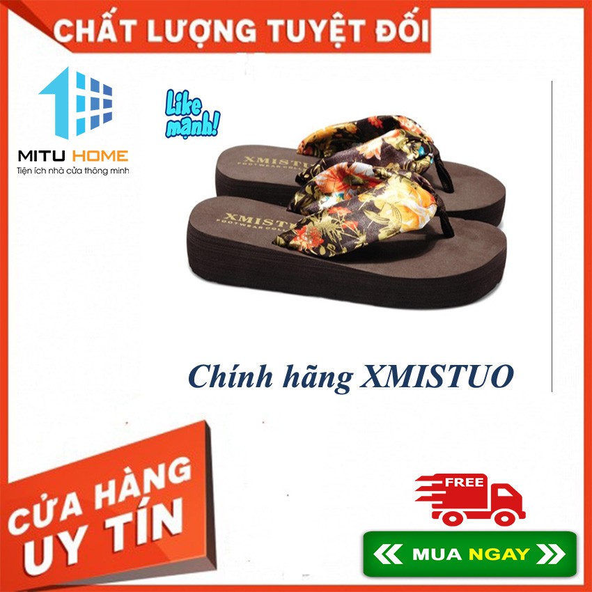 [XMistuo] Dép nữ xỏ ngón đi dạo phố, đi trong nhà, đi biển - MITUHOME