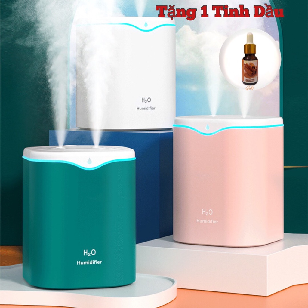 Máy Phun Hơi Tinh Dầu H20 2000ml Cỡ To Khuếch Tán Thơm Nhà Và Đuổi Côn Trùng