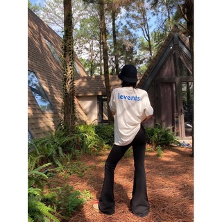 LEVENTS® POPULAR LOGO TEE CREAM/ BLUE (BEST SELLER CỦA BST POPULAR)