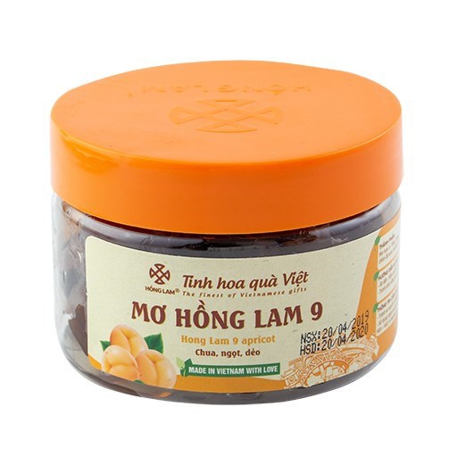 Ô Mai (Xí Muội) Mơ Hồng Lam 9 - Vị Chua Ngọt Dẻo - Hộp (200g, 300g, 500g)