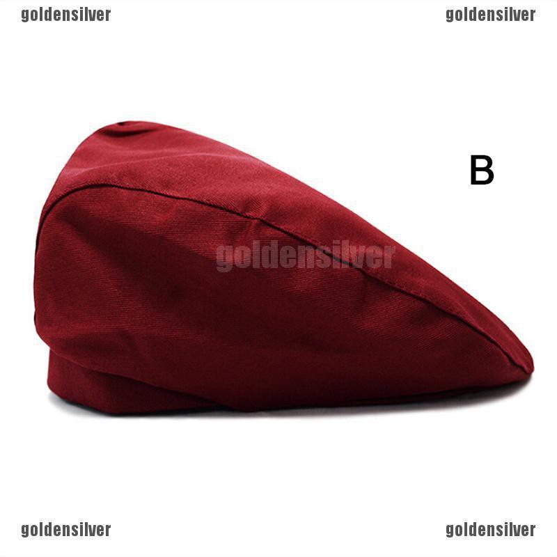 Mũ Beret Cotton Màu Trơn Thời Trang Cho Nam