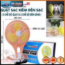 FREESHIP Quạt sạc tích điện Mini Fan JR 5580