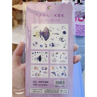 SET STICKER HÌNH DÁN CUTE