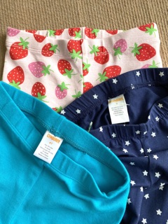 Quần legging lửng bé gái