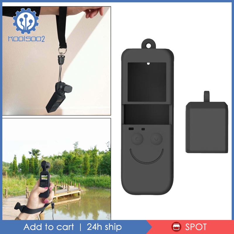 Vỏ Silicon Mềm Bảo Vệ Máy Ảnh Dji Osmo Pocket 2 Gimbal