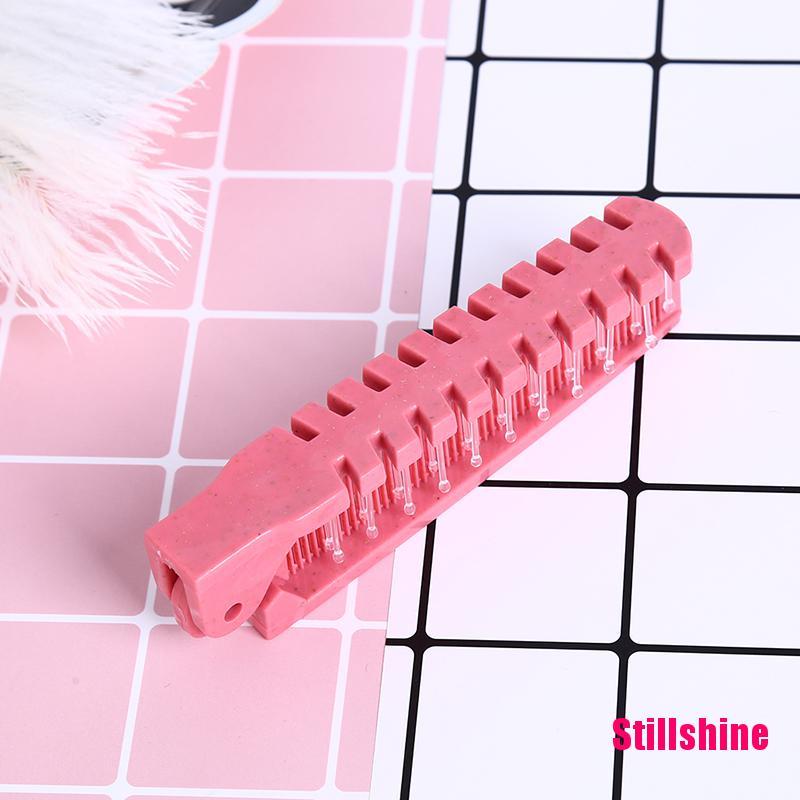 (Hàng Mới Về) Lược Chải Tóc Mát Xa Da Đầu Chống Tĩnh Điện Có Thể Gấp