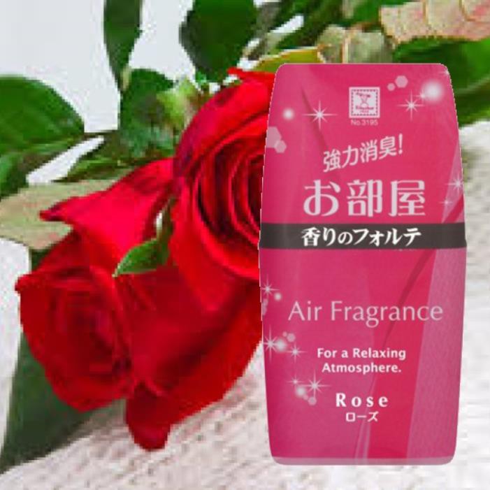Khử mùi toilet Nhật Bản Air Fragrance (200ml) Sáp thơm phòng tự nhiên (Hương Lavender, Hoa hồng, Chanh hoặc Bạc Hà)