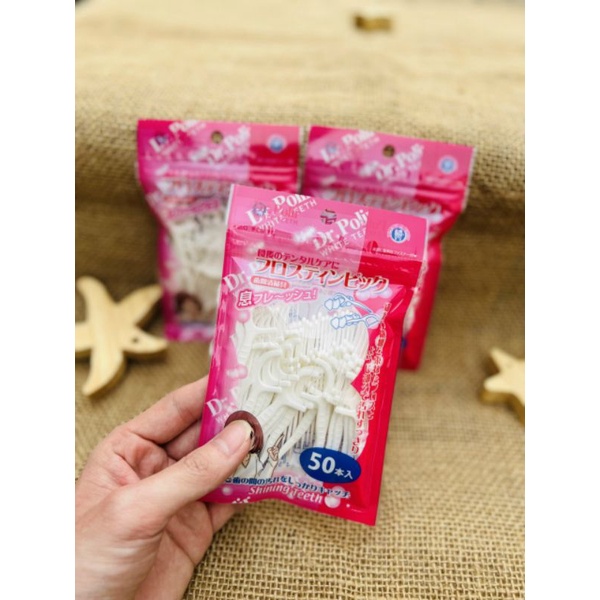 Túi 50 tăm chỉ nha khoa Tagami