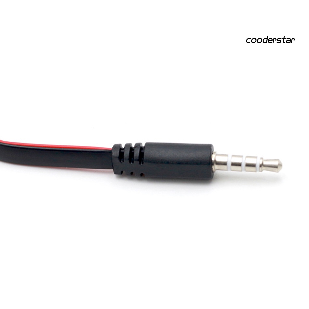 Cáp chuyển đổi từ 1 đầu đực sang 2 đầu cái 3.5mm dành cho điện thoại laptop PC