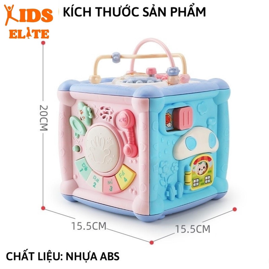 Đồ Chơi Giáo Dục Sớm Hộp Âm Nhạc ⭐️𝐅𝐑𝐄𝐄 𝐒𝐇𝐈𝐏⭐️ Hộp Đồ Chơi Đa Năng ,Giúp Trẻ Phát Triển Nhận Thức Giáo Dục Sớm