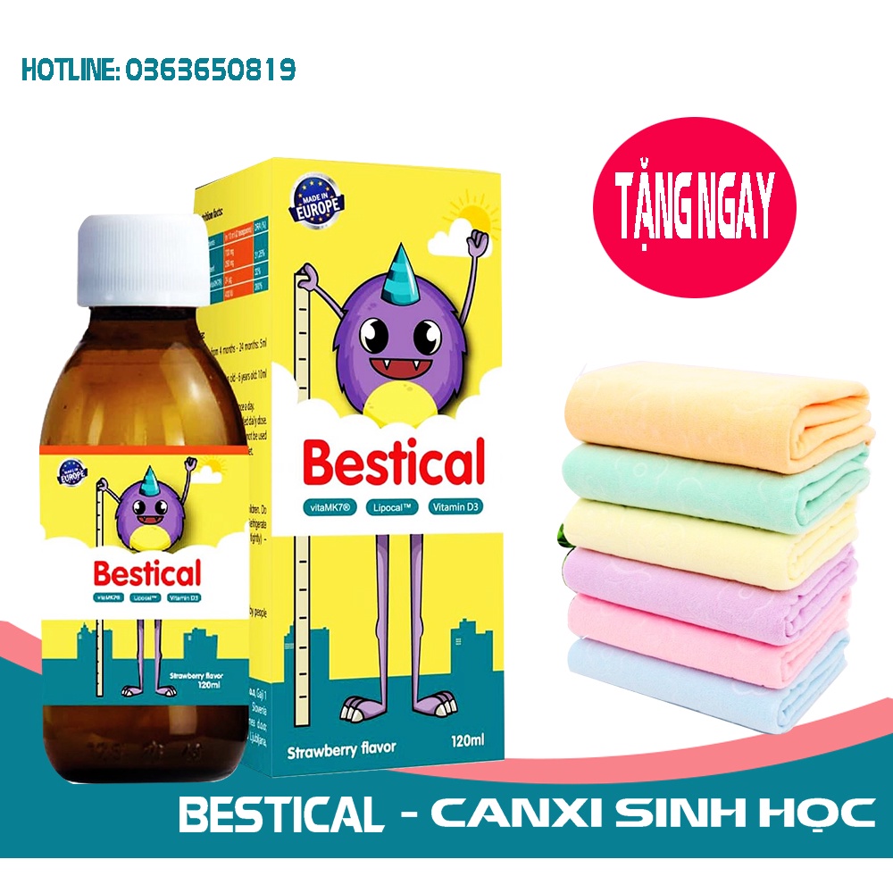 Bestical bổ sung canxi vitamin d3 k2 giúp xương và răng chắc khỏe Bestcal canxi vitamin k2 d3 tăng chiều cao cho bé