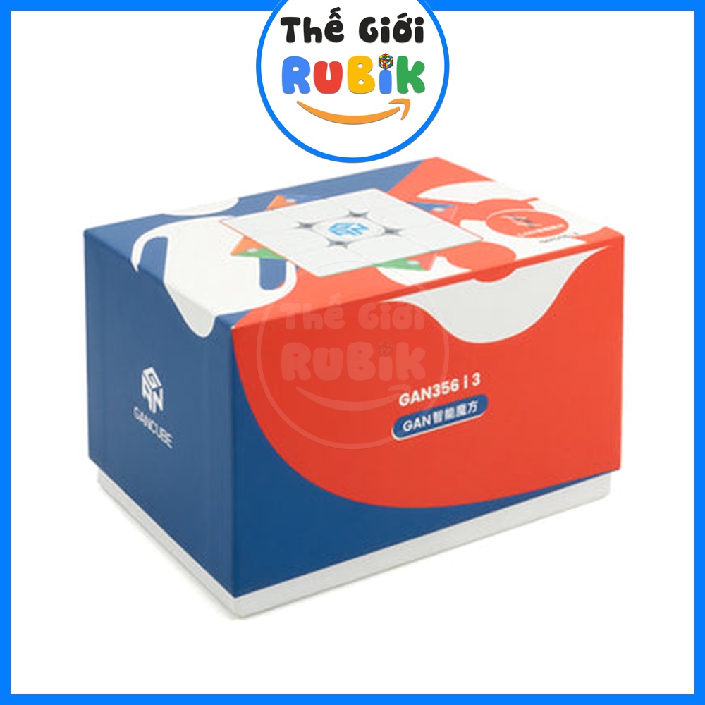 [Rubik Thông Minh] GAN i3 3x3 Có Nam Châm - GAN 356 i 3 &amp; i2 Kết Nối Với Điện Thoại Qua Bluetooth - Thế Giới Rubik