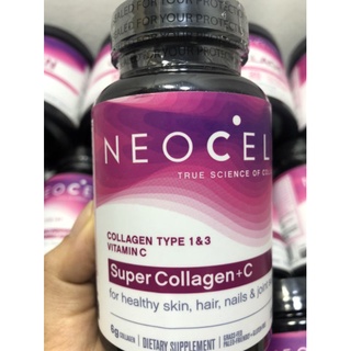 Viên uống super collagen Neocell + C loại 250 viên, 120 viên [hàng Mỹ]