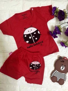 Set 5 bộ cotton hình thú