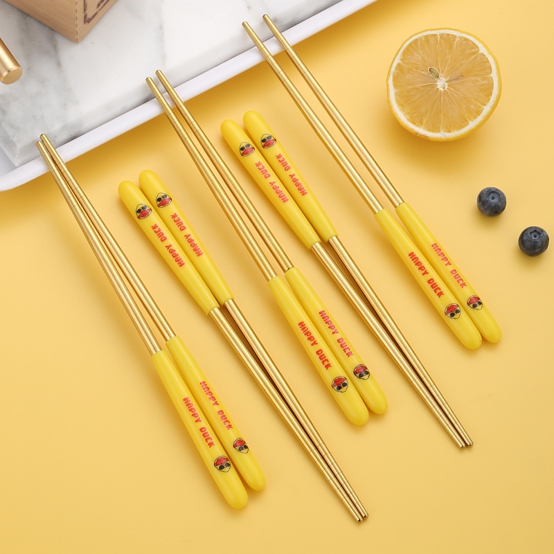 Bộ 6 Thìa Vịt Vàng Siêu Dễ Thương Cho Bé Shopmegold1