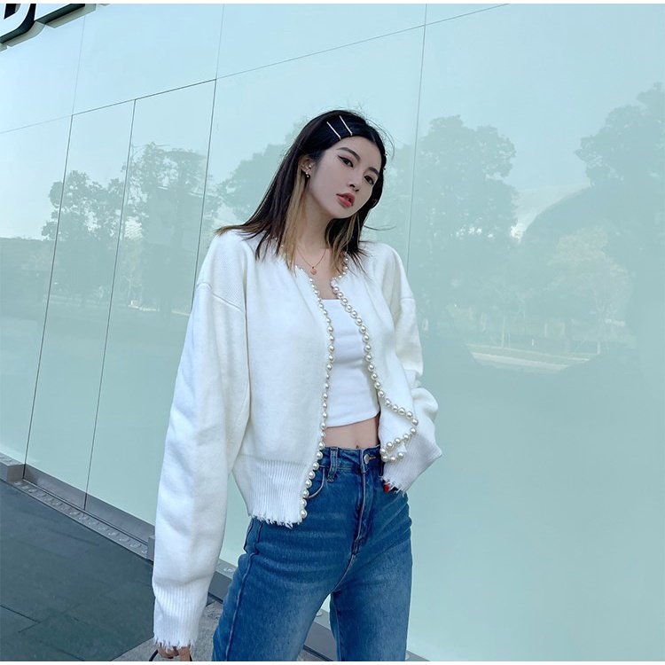 Áo khoác len dài tay HAK14 Hỉn Hỉn Store