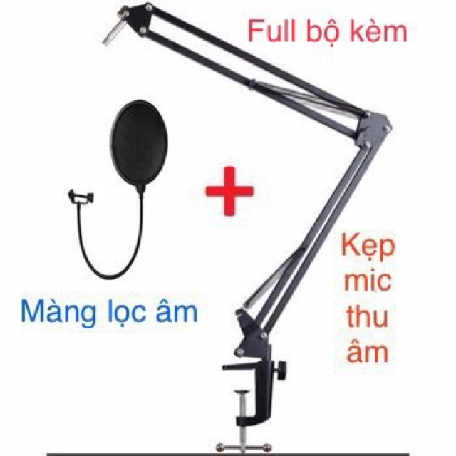 [Mã ELHACE giảm 4% đơn 300K] Bộ combo thu âm Icon mic AT100 full phụ kiện