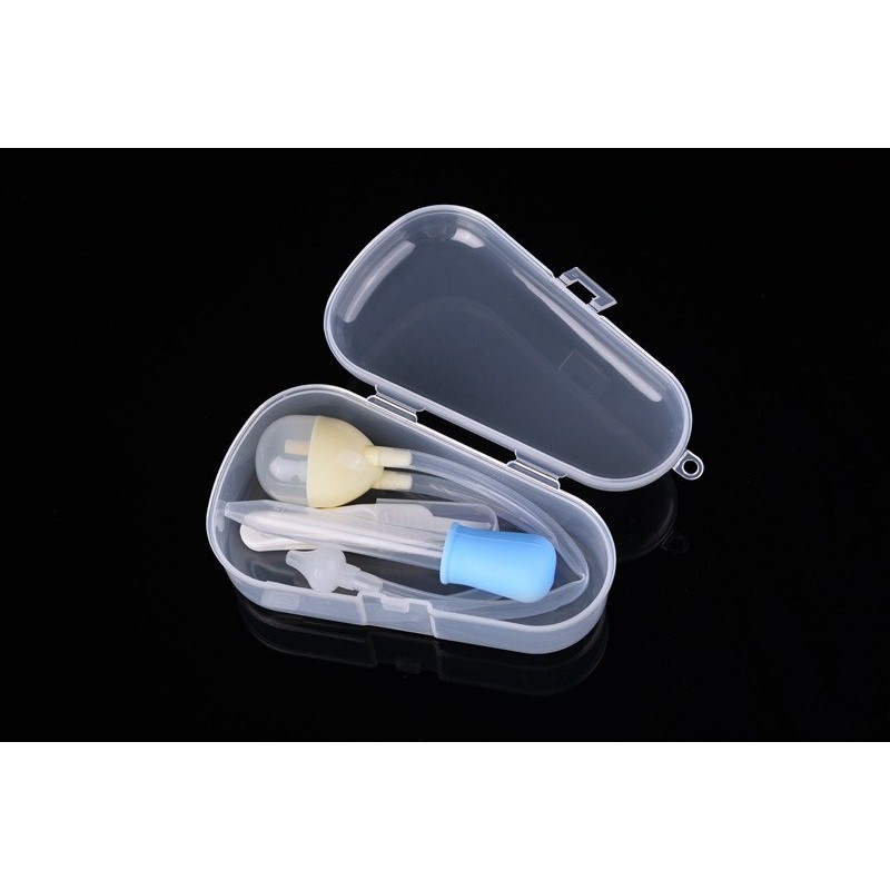 PVN31826 Bộ dụng cụ hút mũi bằng tay kèm gắp rỉ mũi và ống bón sữa cho bé T2