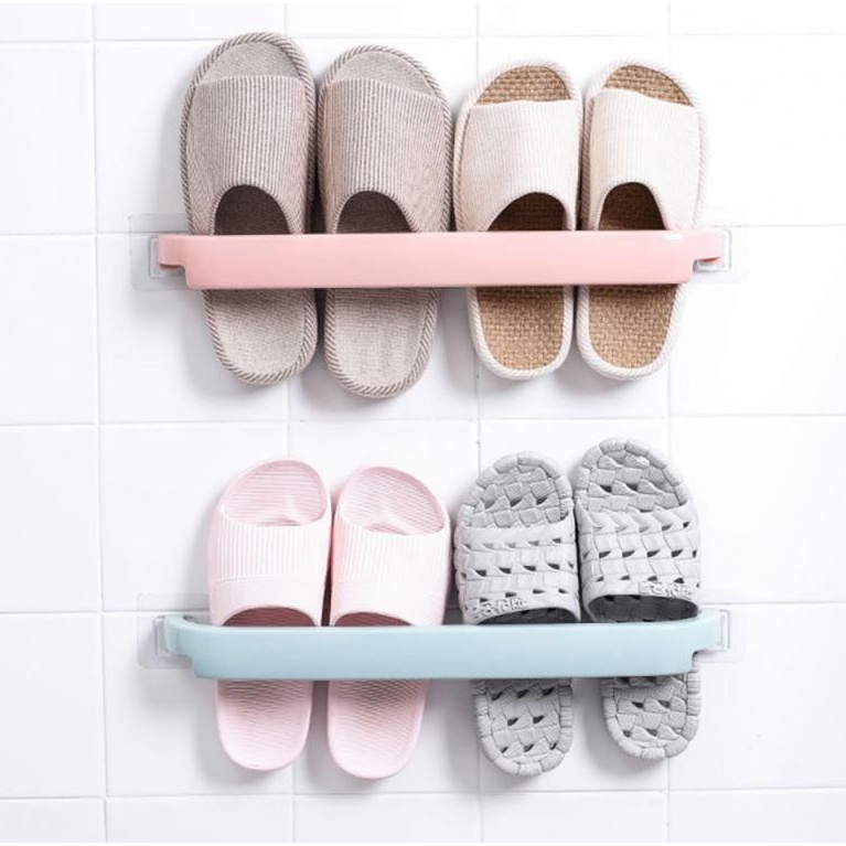 Thanh treo đồ dán tường dài 45cm tiện dụng (màu ngẫu nhiên)