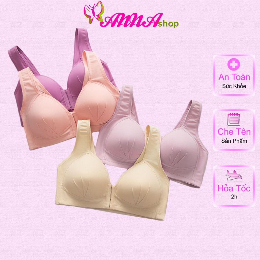 Áo ngực nữ trung niên có bigsize 42 mút nhẹ thiết kế đơn giản, trẻ trung, dễ phối đồ (MS 04059) Anna Shop