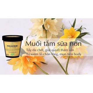 Muối tắm sữa non lacetanon,sữa bột (khác hoàn toàn những muối tắm khác n