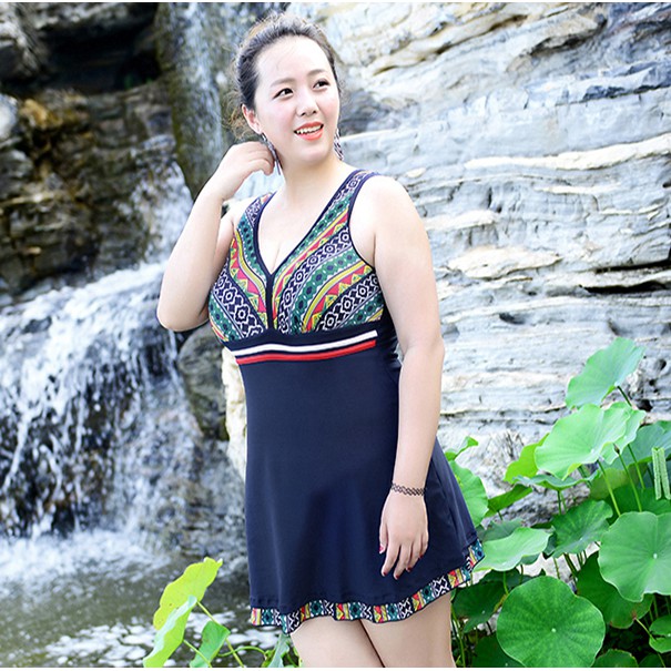 (B28) Đồ Bơi Nữ Trung Niên Bigsize Đi Biển Giấu Bụng - Hàng quảng Châu cao cấp | BigBuy360 - bigbuy360.vn