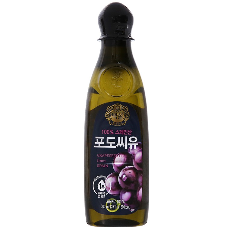 Dầu hạt nho Beksul (chai 500ml)