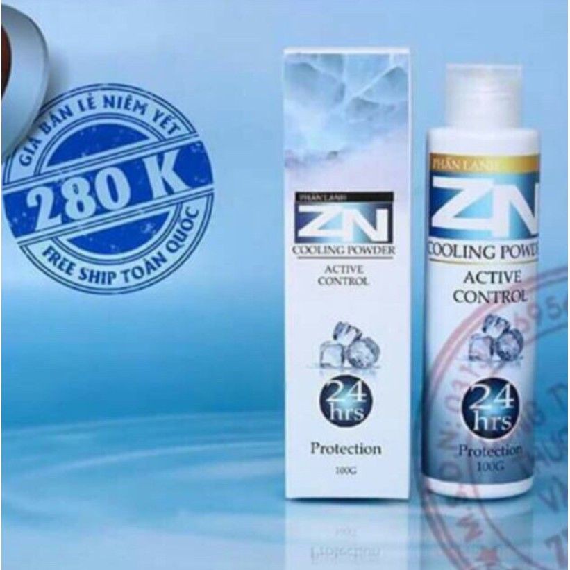 Phấn lạnh zn  khử mùi hoàn hảo