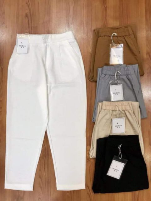 Quần Baggy Đũi Xước mùa hè