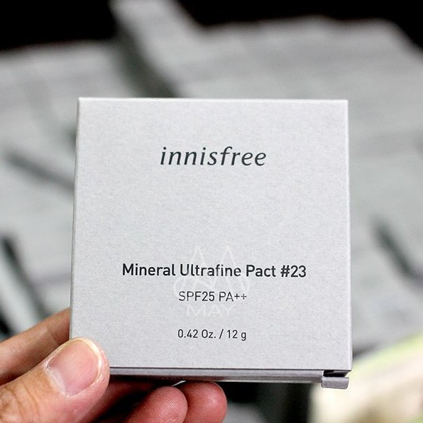 Phấn Phủ Nén Siêu Mịn Innisfree Mineral Ultrafine Pact SPF25 PA++