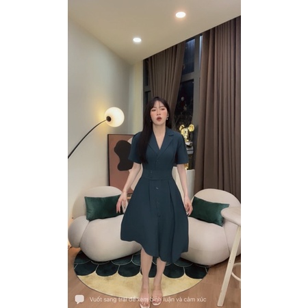 Đầm Vải không nhăn Loan Lâm