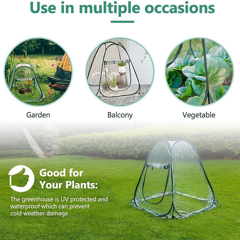 Espo Chậu Trồng Cây Trong Suốt Chống Thấm Nước Cho Nhà Kính Ngoài Trời