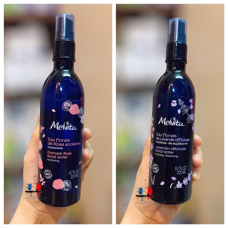 Nước hoa hồng Melvita Rose 200ml