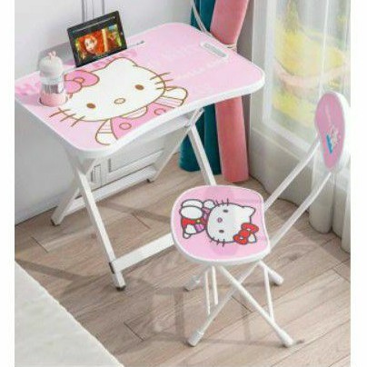 Bộ Bàn Ghế Học Sinh Gấp Gọn Cho Bé
