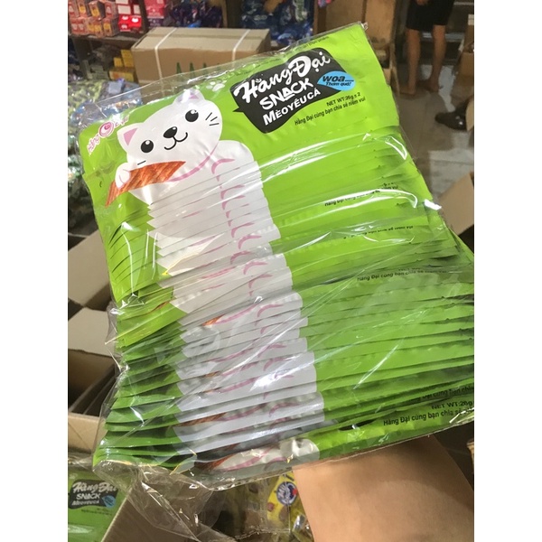 Snack Mèo Yêu Cá Hằng Đại Vị Cay Cay Hot🔥, Snack Cay Xé Miếng, Đồ Ăn Vặt, Ăn Vặt Tuổi Thơ Cổng Trường