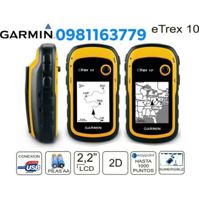 Máy đo diện tích đất cầm tay GPS Etrex 10 LH 0981163779