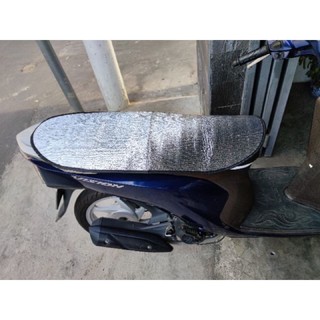 Bạt Che Yên Xe Máy Chống Nắng 60x35Cm - Loại Dài Nhất Che Hết Yên Xe