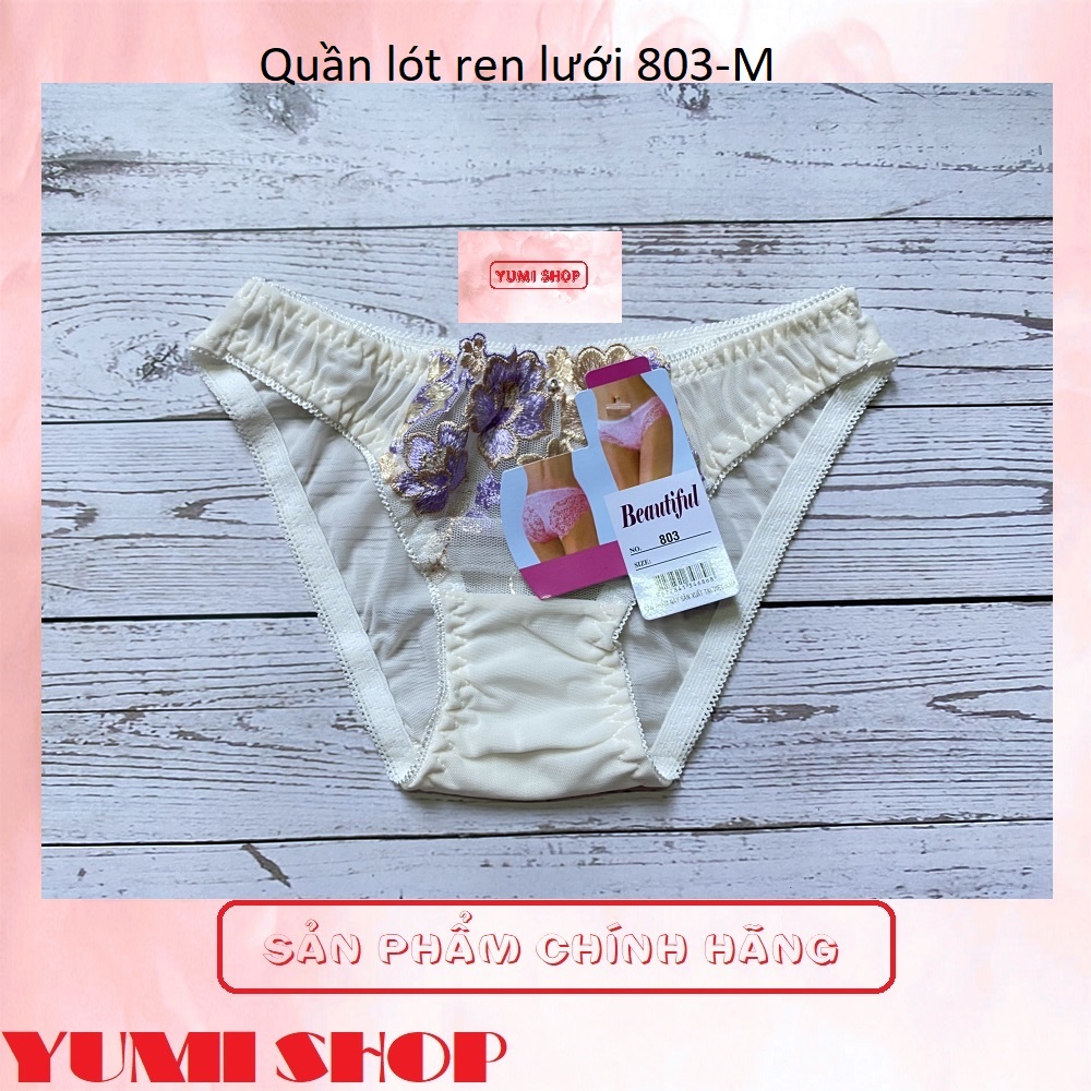 /CÓ SẴN/ Quần lót nữ ❤Beautiful 803 size M quần lót ren lưới ❤MÀU NGẪU NHIÊN.