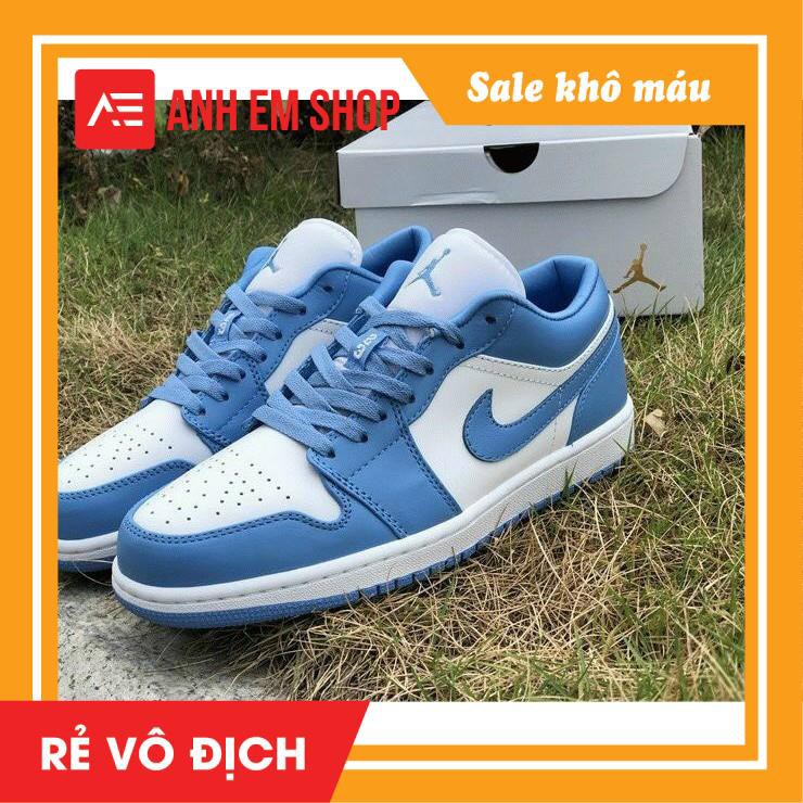 [Mã FAXANH245 giảm 10k đơn từ 50k] Giày Jodan 1 Low Xanh lam bản đẹp | BigBuy360 - bigbuy360.vn