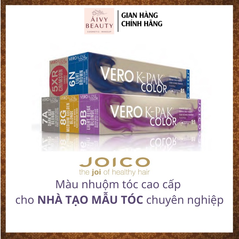 Toner Series - Màu nhuộm tóc JOICO Vero K-Pak Color (màu ánh sắc)