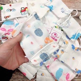 Set 10 Khẩu Trang Vải 4 Lớp Xuất Nhật Cho Bé SULINA OFFICIAL KT01