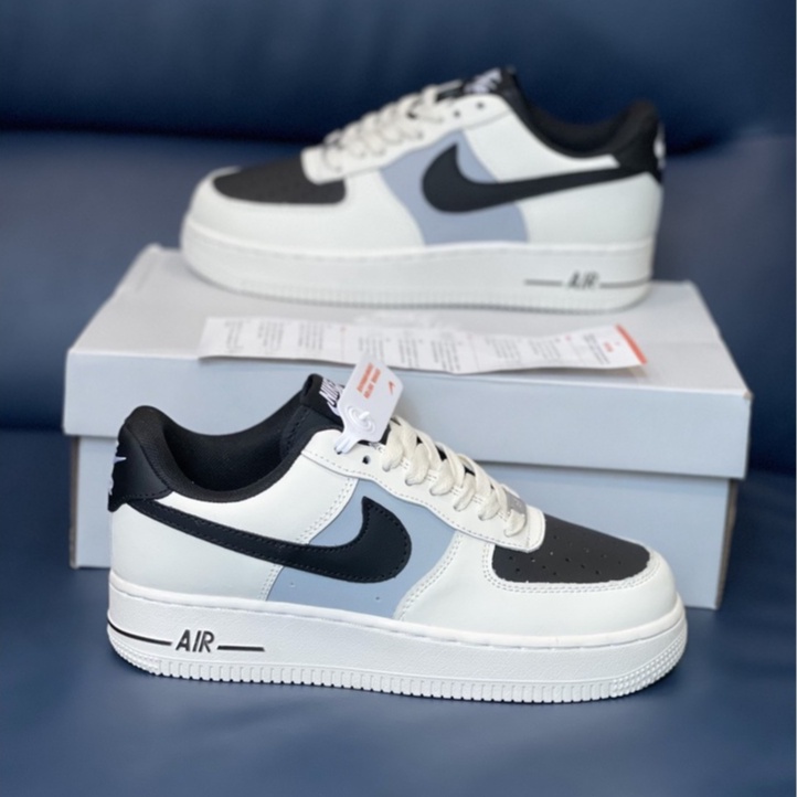 Giày Air Force 1, AF1 tích đen đế Air nam nữ cao cấp Nhất full box bill size 36_43