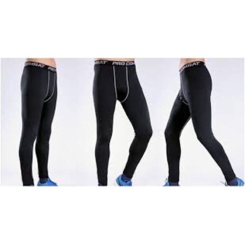 Quần Pro Compat giữ nhiệt - Quần legging Nam dáng lửng - quần bó sát , quần tập gym cho Nam
