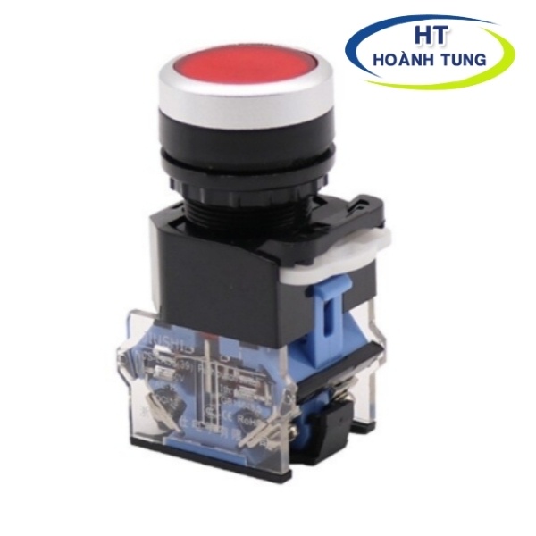 Công tắc nhấn đề LA38-11 nhấn nhả phi 22 lắp đặt tủ điện điều khiển chất lượng
