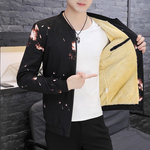 Áo khoác kaki lót lông hàng chuẩn quảng châu