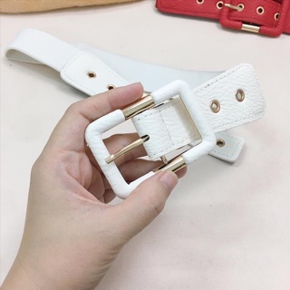 Đai váy 4cm da , khoá gài