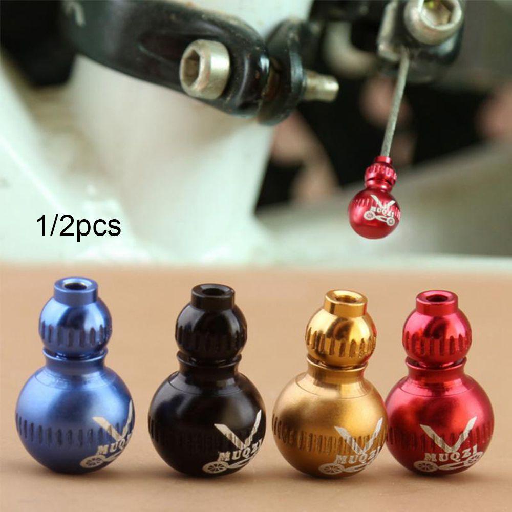 MUVAKO Bộ 1 / 2 Nắp Đậy Đuôi Xe Đạp Bằng Hợp Kim Nhôm Chất Lượng Cao